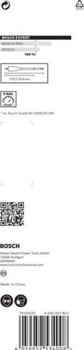 Immagine prodotto Bosch Professional Zubehör Expert SelfCut Speed fresa piatta, 32 x 152 mm (32 millimetri)