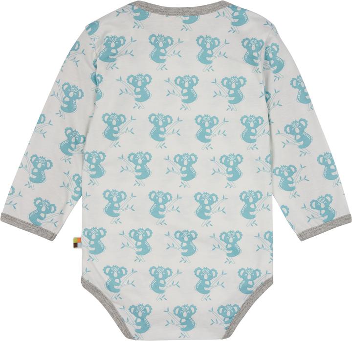 Actual product image loud + proud Body long sleeve print Koala Lagoon (86, 92)