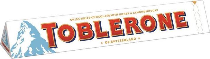 Immagine prodotto Toblerone Swiss White Chocolate with Honey & Almond Nougat (100 g)