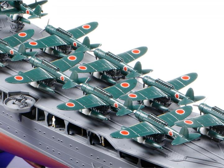 Actual product image Tamiya Mogami 1/350 Aircraft Carrier
