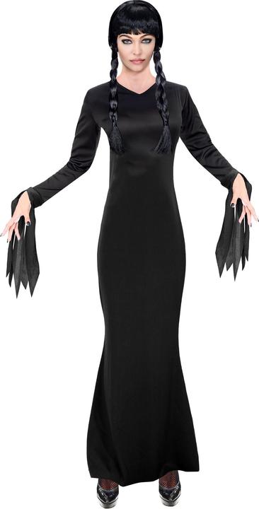 Widmann Adams Family Wednesday Damen Ballkleid Kostüm