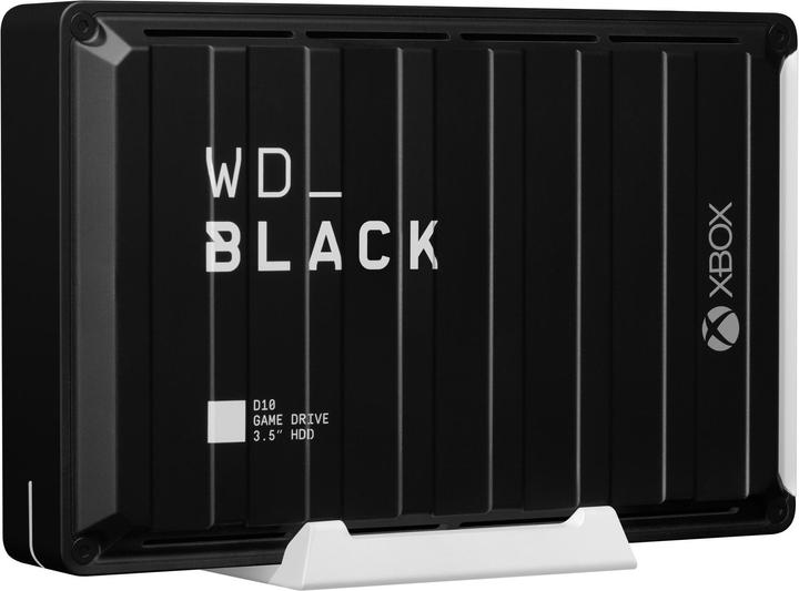 Image du produit WD Lecteur de jeu D10 noir (12 To)