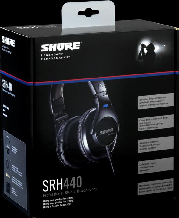 Image du produit Shure Srh440 (ANC, Filaire)