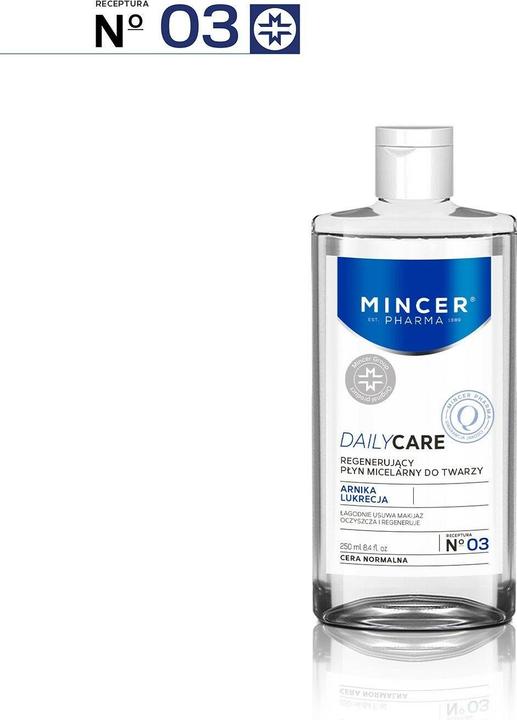 Actual product image Mincer Pharma Daily Care Regenerating Micellar Face Lotion No.03 250ml (Powder, 250 ml)