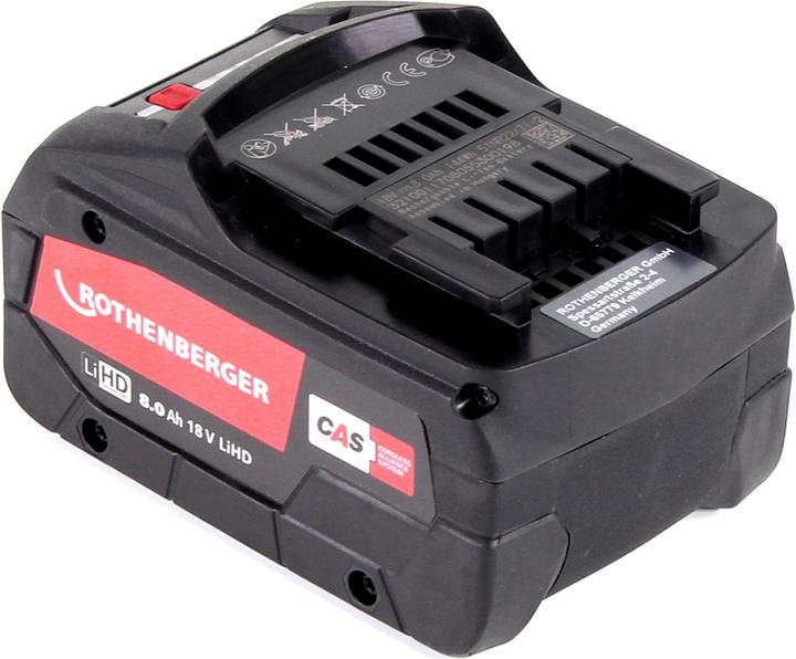Image du produit Rothenberger RO BP18/8 Li-HD - 1x Batterie 18 V / 8,0 Ah ( 1000002549 ) (18 V)