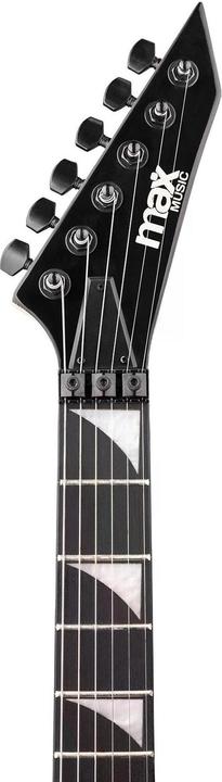 Produktbild Max E-Gitarre GigKit Rock Style Schwarz (E-Gitarren Set, Griffbrett: Rosenholz, Hals: Linde)