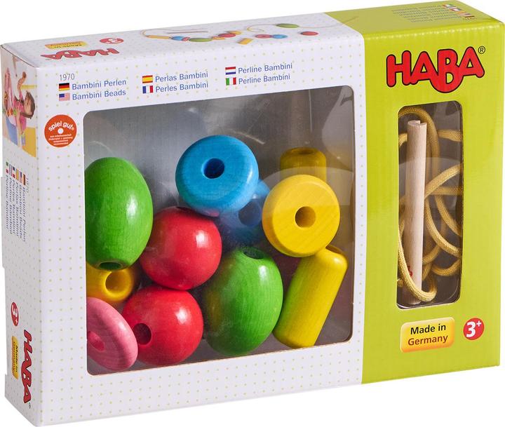 Actual product image Haba Bambini beads