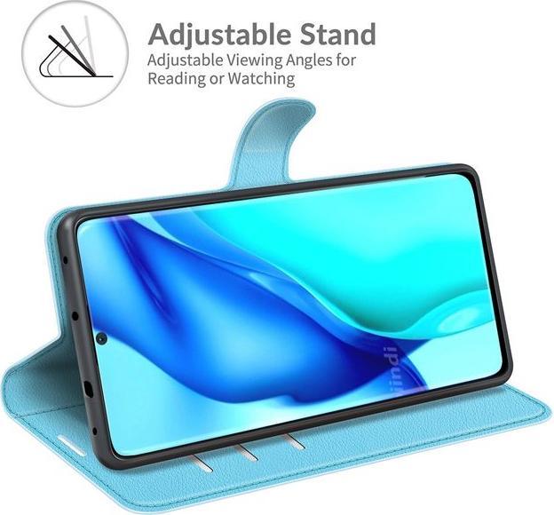 Actual product image MU Classic Litchi Leather Bookcover Series (Huawei P50 Pro)