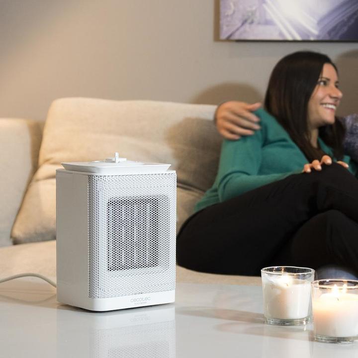Produktbild Cecotec Chauffage en céramique compatible Ready Warm 6150 Ceramic Rotate Style (Blanc) (1500 W)