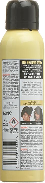 Actual product image L'Oréal Paris Stylista The Big Hair Spray (150 ml)