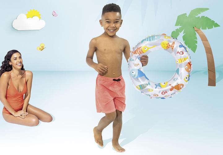 Actual product image Intex Lively Print Swim Ring