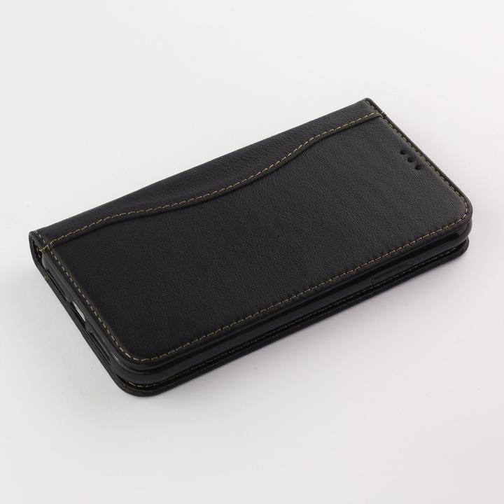 Image du produit Fierre Shann Fourre Flip cuir véritable (Apple iPhone 15 Pro)
