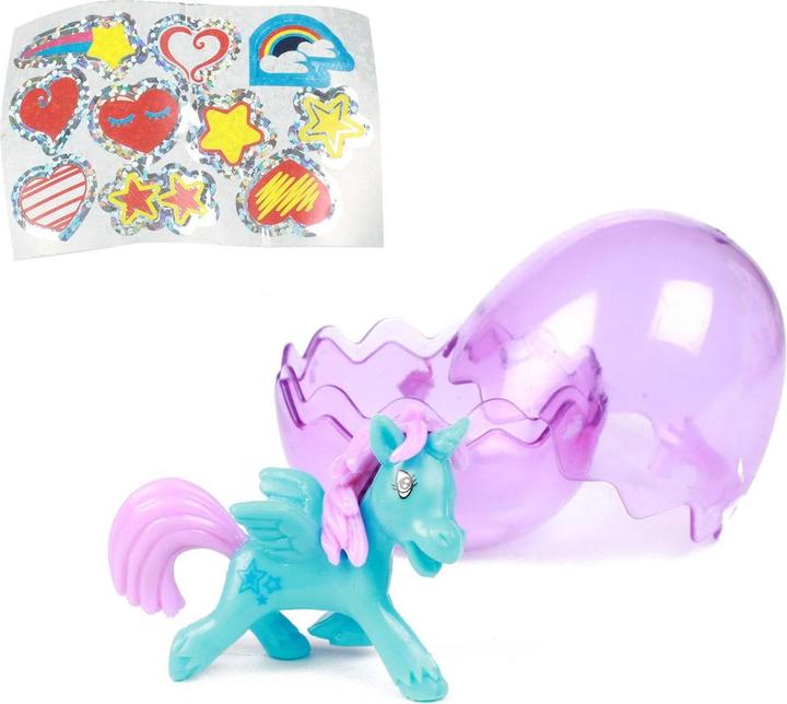 Immagine prodotto Dream Horse Cavallo da sogno Unicorno nell'uovo con adesivi