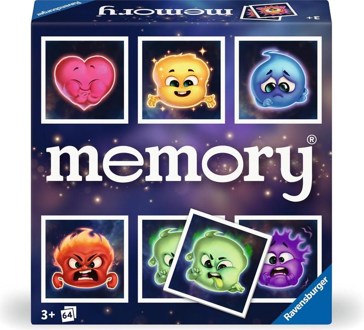 Actual product image Ravensburger 23487 memory® Emotions. The classic game shows on 32 pairs of cards (Multilingual)