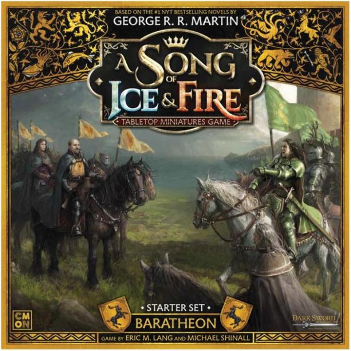 Produktbild Cmon CMND0120 - A Song of Ice & Fire - Baratheon, Starterset, ab 14 Jahren (DE-Ausgabe) (Deutsch)