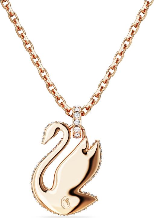 Immagine prodotto Swarovski Collana Iconic Swan Cigno medio Rosa Oro (Metallo Swarovski, 42 - 47 cm)