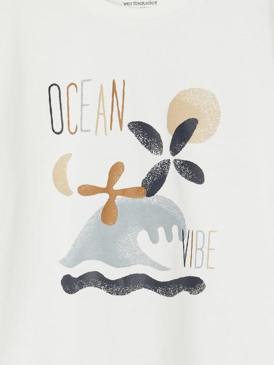 Immagine prodotto Vertbaudet Jungen T-Shirt mit grossem Print, Recycling-Baumwolle (92)