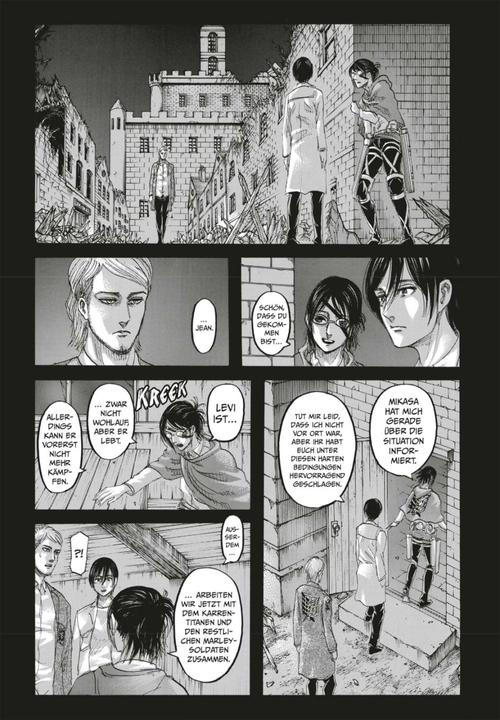 Actual product image Attack on Titan 32 (German, Hajime Isayama, 2021)