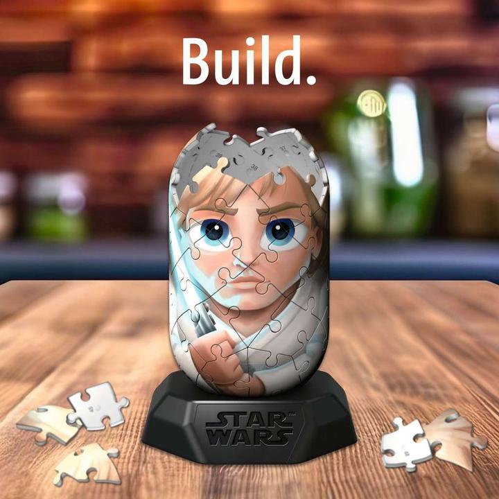 Image du produit Ravensburger Hylkies : La nouvelle série de figurines à assembler soi-même. Figurine #02 - Luke (54 pièces)