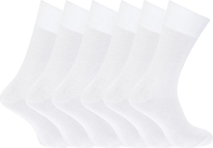 Image du produit Floso Chaussettes 100% coton 6pcs (paquet de 6, 39 - 45)