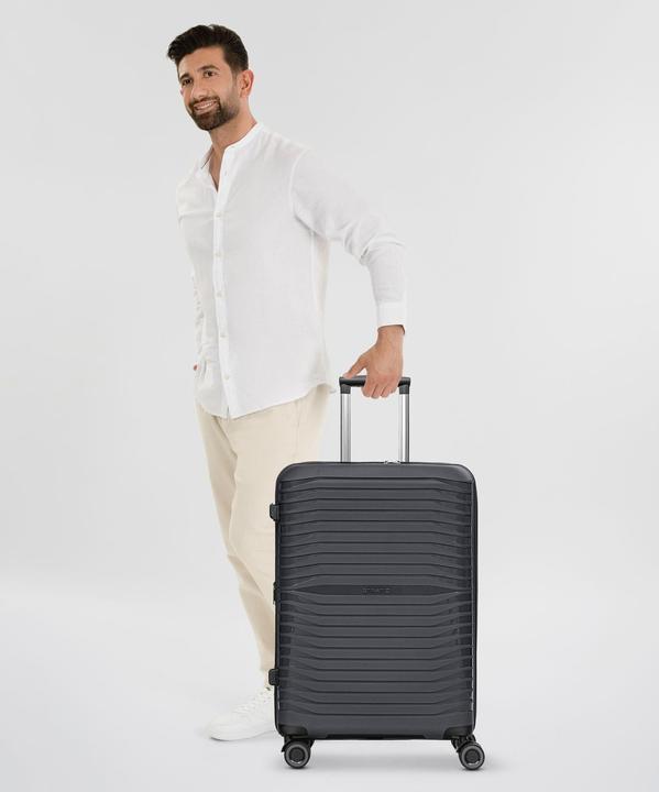 Image du produit Stratic Shine 4 roues trolley 65 cm avec soufflet extensible (69 l, M (50 - 90l))