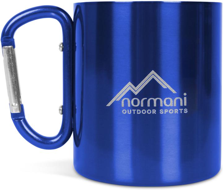 Image du produit Normani Tasse en acier inoxydable 330 ml avec mousqueton Wisconsin