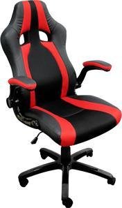 Image du produit Land Triton R9 PC gaming chair Siège rembourré Noir, Rouge