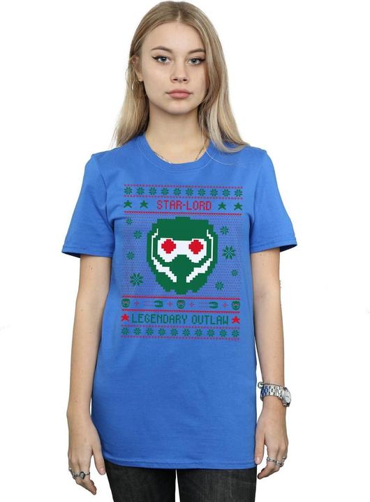 Image du produit - T-shirt GUARDIANS OF THE GALAXY VOL. STAR LORD FAIR ISLE - Femme (XXL)