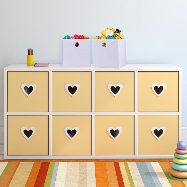 Actual product image Relaxdays 2x storage box (30.5 x 30.5 x 30.5 cm, 27 l)