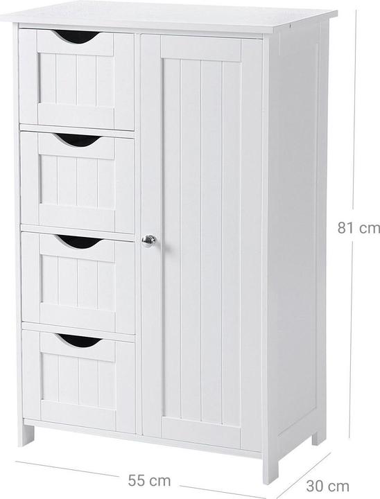 Produktbild Vasagle Felix (55 x 28.5 x 82 cm)