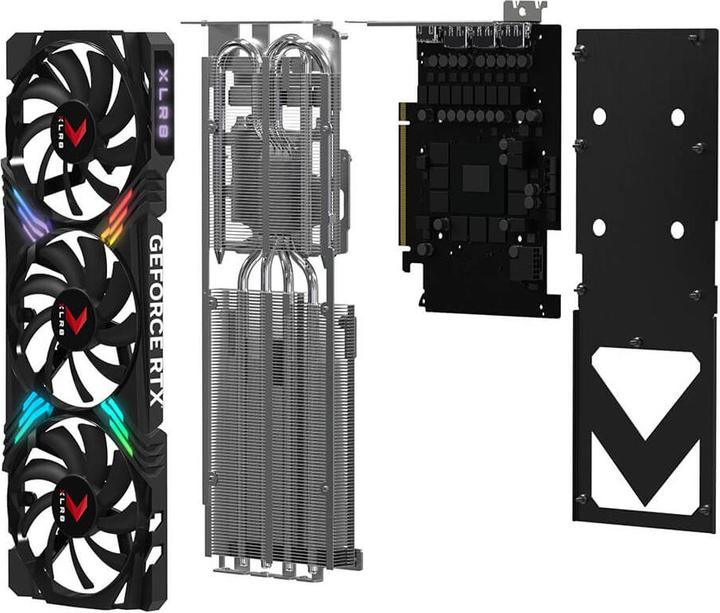 Image du produit PNY GeForce RTX 4070 Super XLR8 VERTO (12 Go)