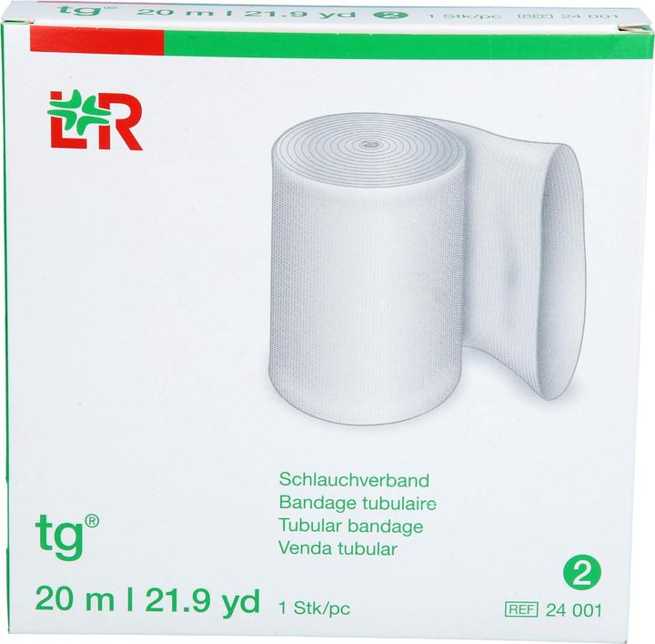 Actual product image Lohmann & Rauscher Schlauchverband 2.3cmx20m weiss