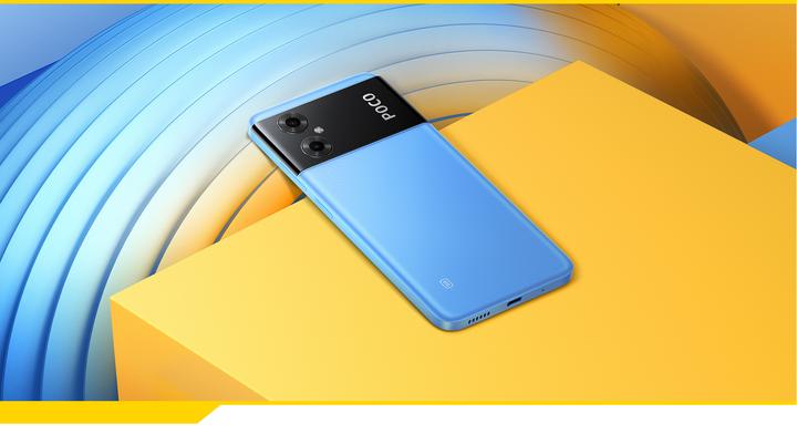 Produktbild Xiaomi Poco M4 5G (64 GB, Cool Blue, 6.58", Dual SIM, 13 Mpx, 5G)