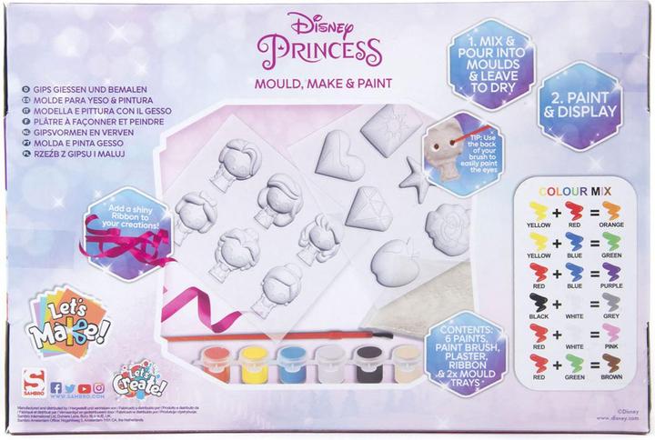 Image du produit Sambro Moulage en plâtre et peinture Disney Princess