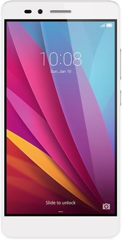 Honor 5x (16 GB, Silver, 5.50", Hybrid Dual SIM, 13 Mpx, 4G)