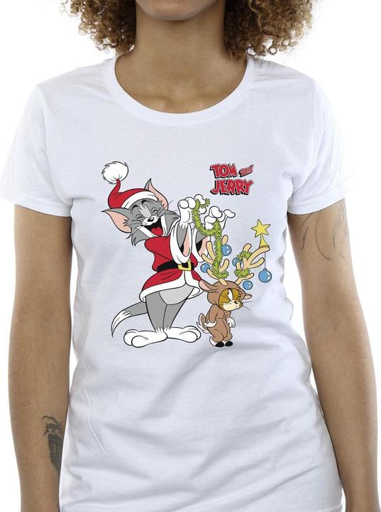 Image du produit Tom & Jerry - T-shirt CHRISTMAS REINDEER - Femme (XXL)