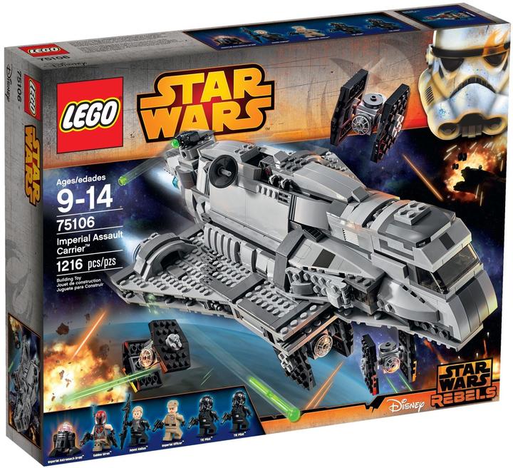 Actual product image LEGO Star Wars Imperial Assault Carrier (75106, LEGO Star Wars)