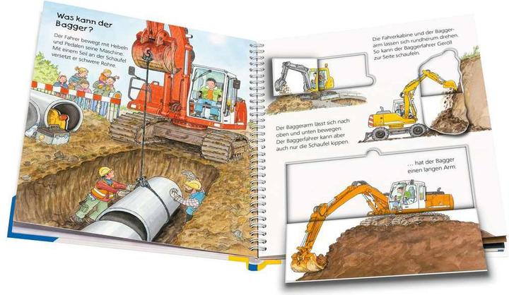 Produktbild Ravensburger Der Bagger (Deutsch, Andrea Erne, Wolfgang Metzger, 2015)