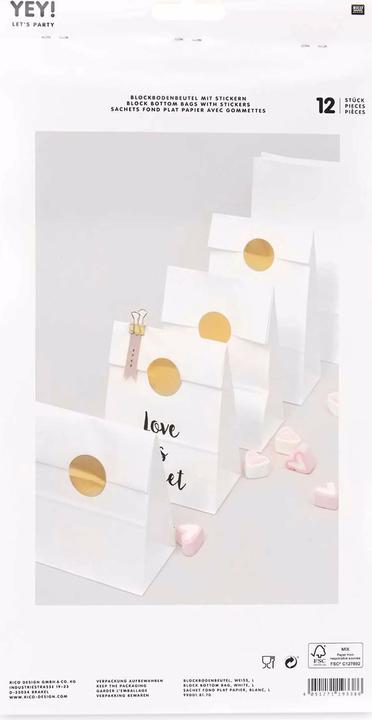 Immagine prodotto Paper Poetry Set di borse regalo (Carta da regalo)