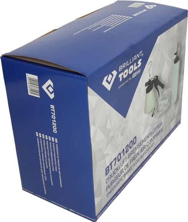 Image du produit Brilliant Tools Purgeur de freins à air comprimé