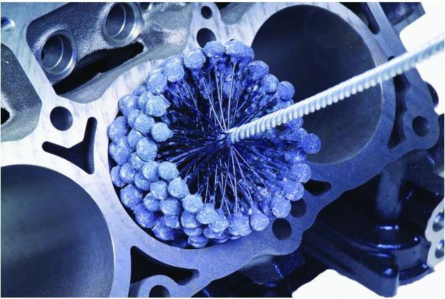 Actual product image Osborn 9828036345 Honing brush "Novoflex-B" grit 180 made of silicon carbide, 41 mm (180)