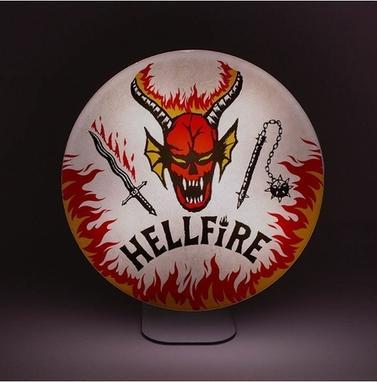 Actual product image Paladone Products Stranger Things Lampada Hellfire Club Logo