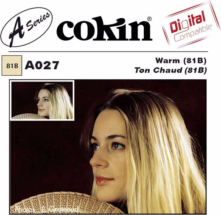 Actual product image Cokin Filter A027 Warm Tone 81B (62 mm, Colour filters)