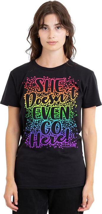 Actual product image Mean Girls Unisex Adult Doesn't Go Here T-Shirt (M)