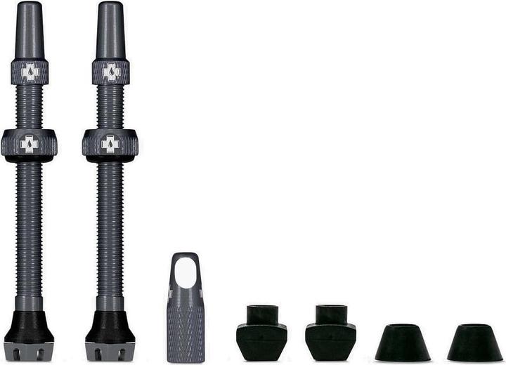 Actual product image Muc-Off V2 valves for tubeless tyres - grey - MTB & Road