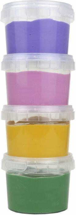 Actual product image Neogrün Finger paints Luka (Green, Violet, Pink, Yellow)