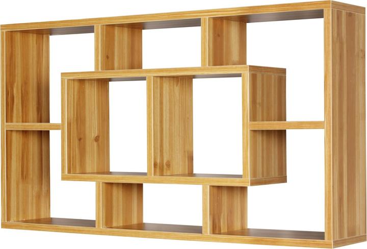 Actual product image FineBuy Shelf wood veneered beech (16 x 85 x 48 cm)