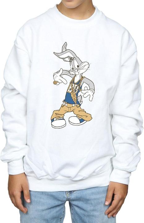 Actual product image Looney Tunes Boys Bugs Bunny Rapper Sweatshirt (140, 146)