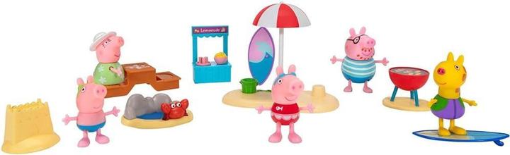 Actual product image Jazwares Peppa beach day deluxe set