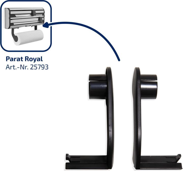 Image du produit Leifheit Set de porte-rouleaux de rechange pour porte-rouleaux mural Parat Royal II